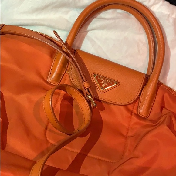 Orange Prada bag - Picture 1 of 9